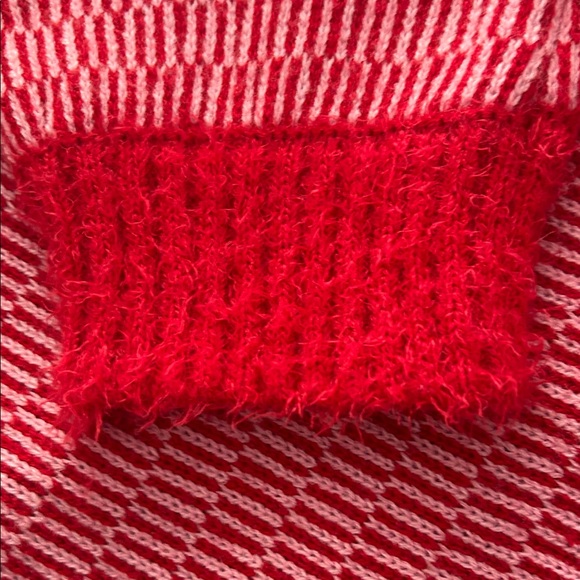 Red and Pink Striped Cardigan - Picture 3 of 4